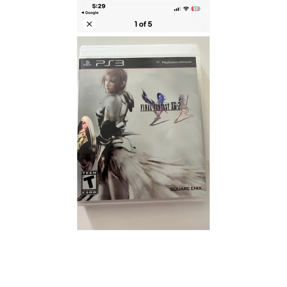 Final Fantasy XIII-2 PS3 Game‎ Playstation 3 RPG Action Adventure No manual!